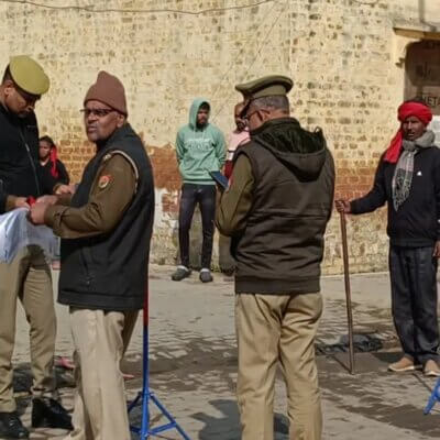 यूपी में बड़ी वारदात: थाने में दिनदहाड़े हत्या-पति ने पत्नी को गोली से उड़ाया-हड़कंप