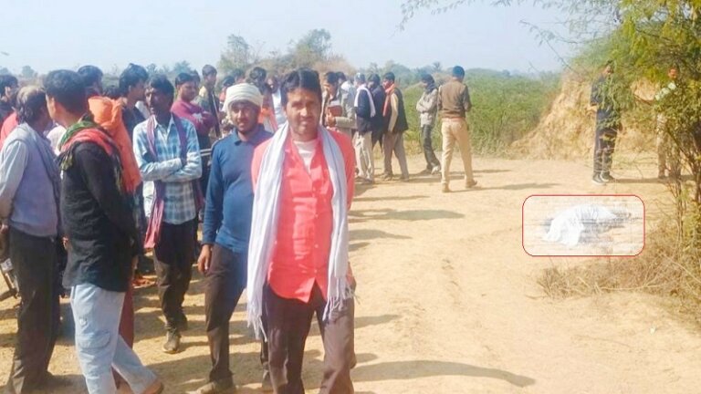 murdered deadbody found in Banda