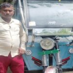 बांदा में सड़क हादसे में ई-रिक्शा चालक की दर्दनाक मौत