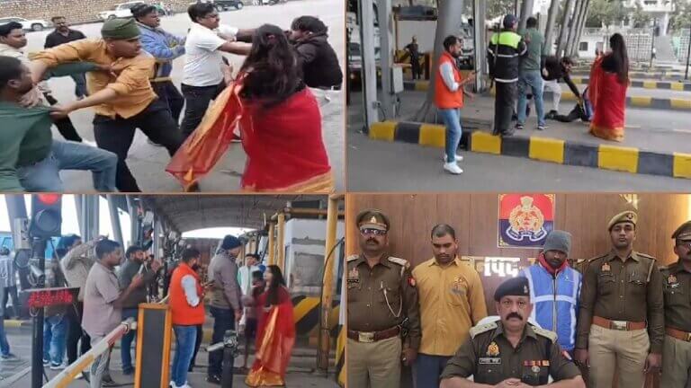 Two Toll workers arrested for assaulting female lawyer at tollplaza in Sonbhadra