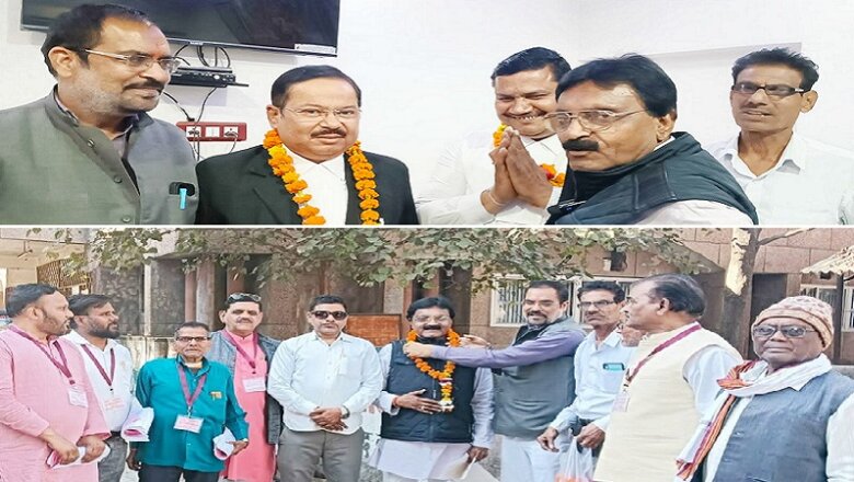 बांदा: कांग्रेस जिलाध्यक्ष ने बार अध्यक्ष-अखंड बुंदेलखंड संयोजक का किया सम्मान