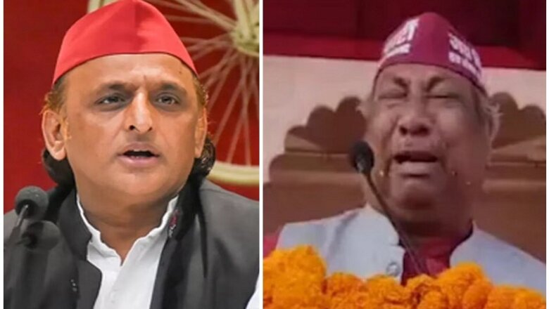 ‘ये भाजपा संग जाने पर प्रायश्चित के आंसू हैं या’..? अखिलेश यादव का मंंत्री संजय निषाद पर तंज