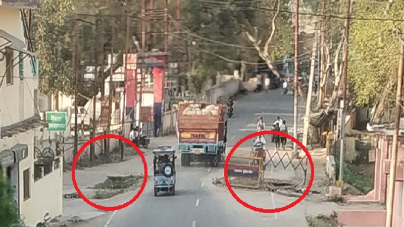 Banda City: Potholes here, ditches there-but they have no shame! 