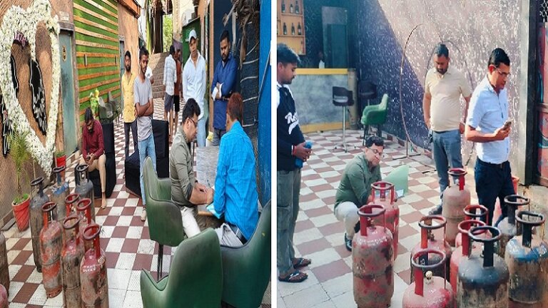 in Banda Raids on restaurants