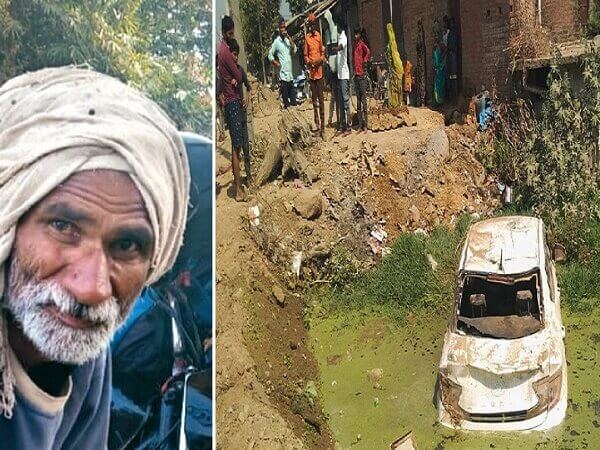 बांदा में भीषण हादसा, कार ने साइकिल को रौंदा-खंती में पलटी, एक की मौत