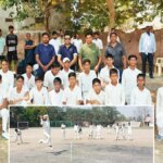 बांदा स्टेडियम में UPCA के अंडर-19 के खिलाड़ियों का हुआ ट्रायल