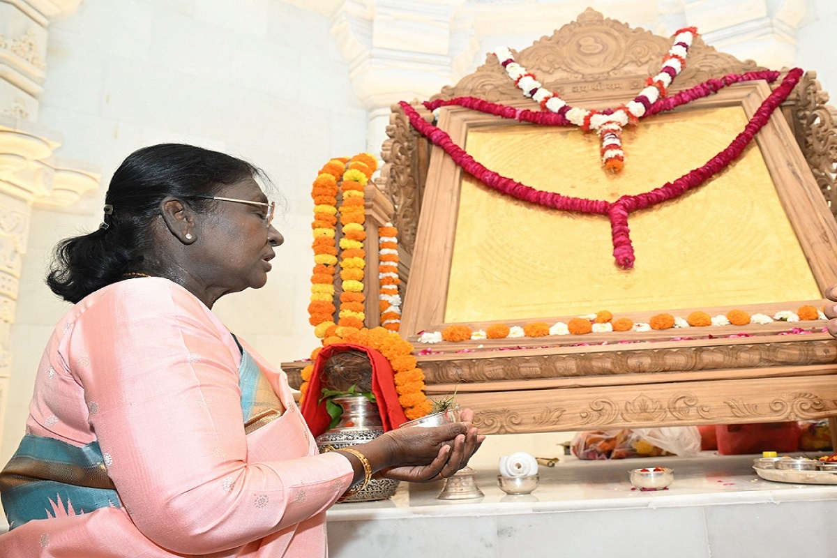 President Draupadi Murmu in Ayodhya 