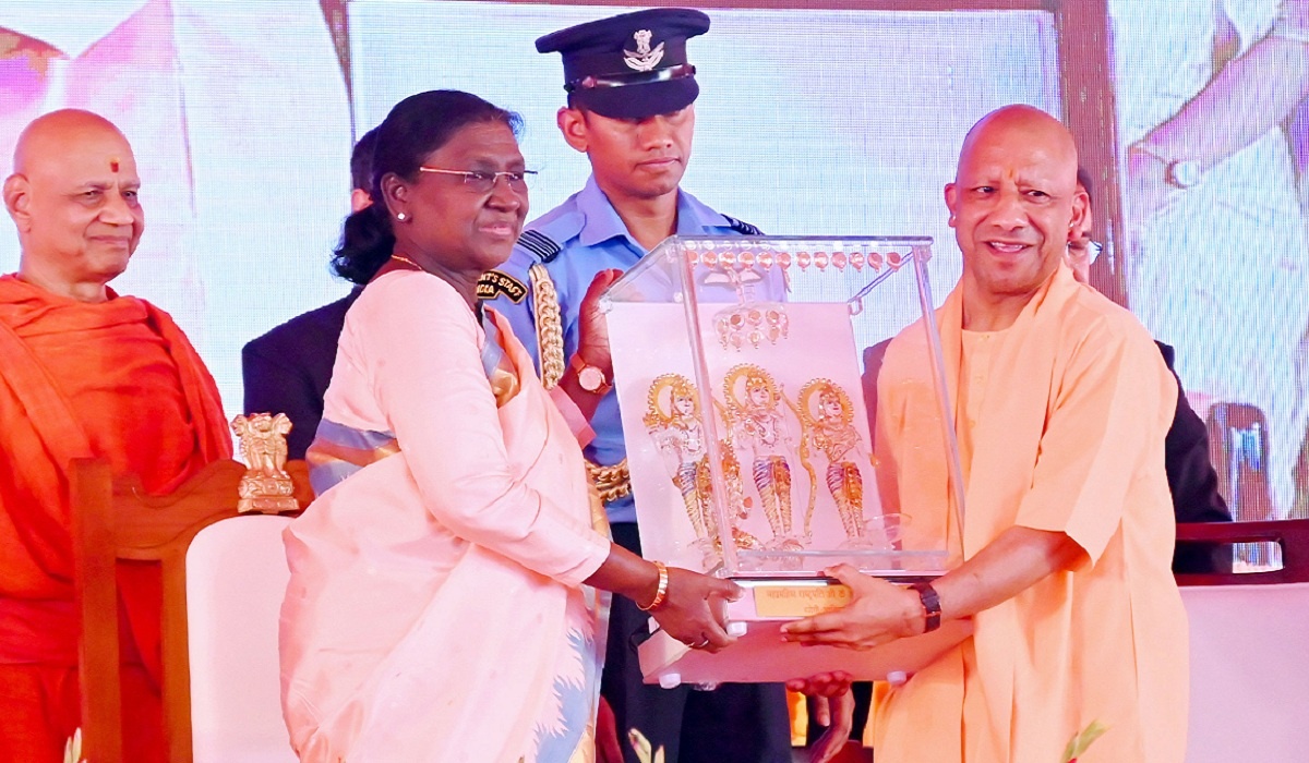 President Draupadi Murmu in Ayodhya 
