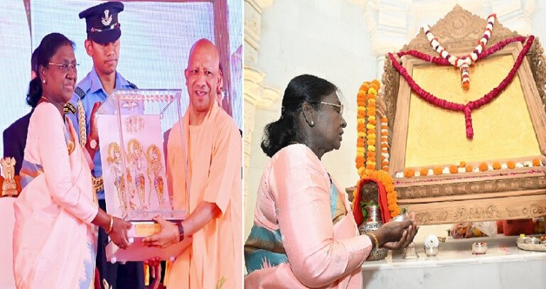 President Draupadi Murmu in Ayodhya