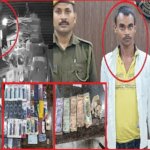 पकड़ा बांदा शहर में दुकान से 10 लाख से ज्यादा के मोबाइल चुराने वाला चोर