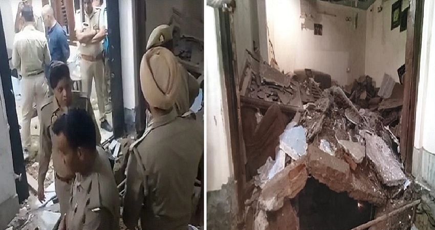 UP: Blast at jailed former MLA VijaySingh's house