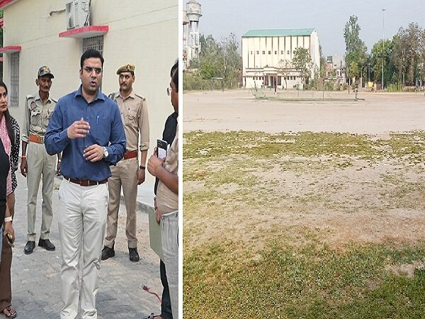 क्या बांदा स्टेडियम के सुधरेंगे हालात? नवागत डीएम के निरीक्षण से उम्मीद जगी