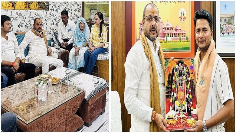 बांदा के होनहारों से मिले सदर विधायक बोले-यह गौरवपूर्ण उपलब्धियां