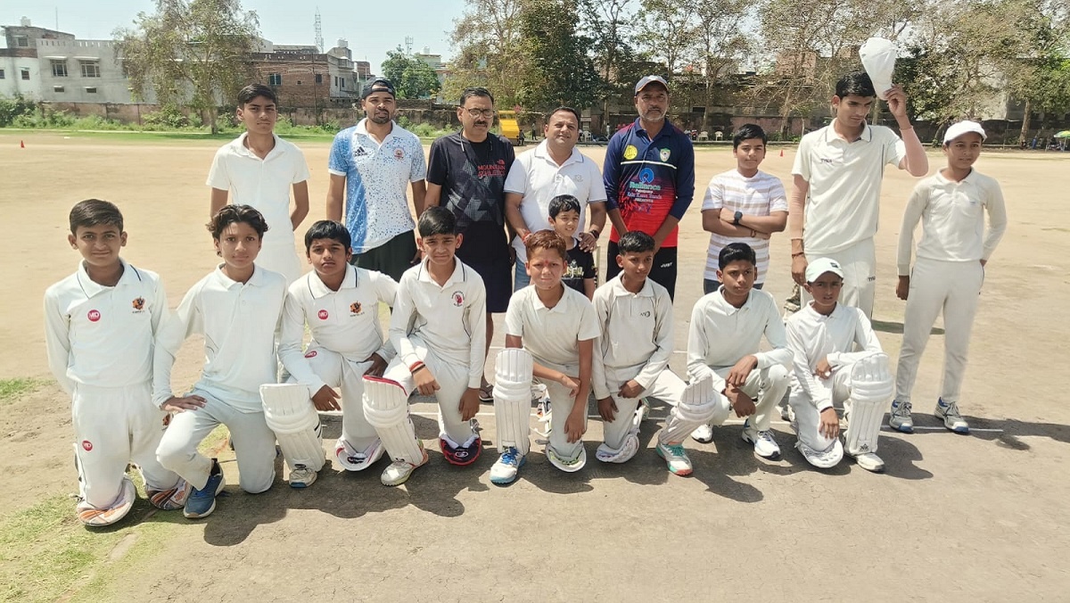 Banda Stadium close contest in Under-14