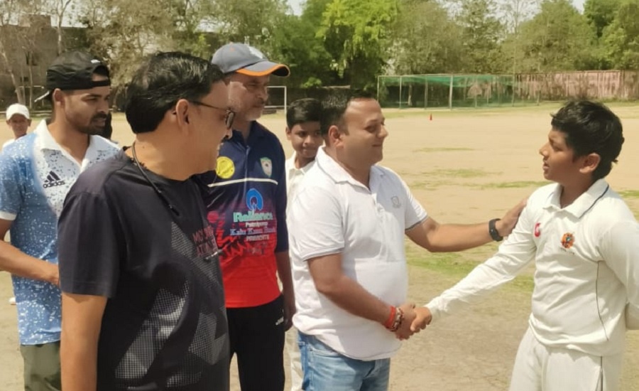 Banda Stadium close contest in Under-14