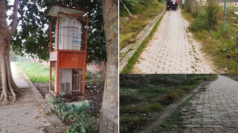 Banda Stadium in poor condition