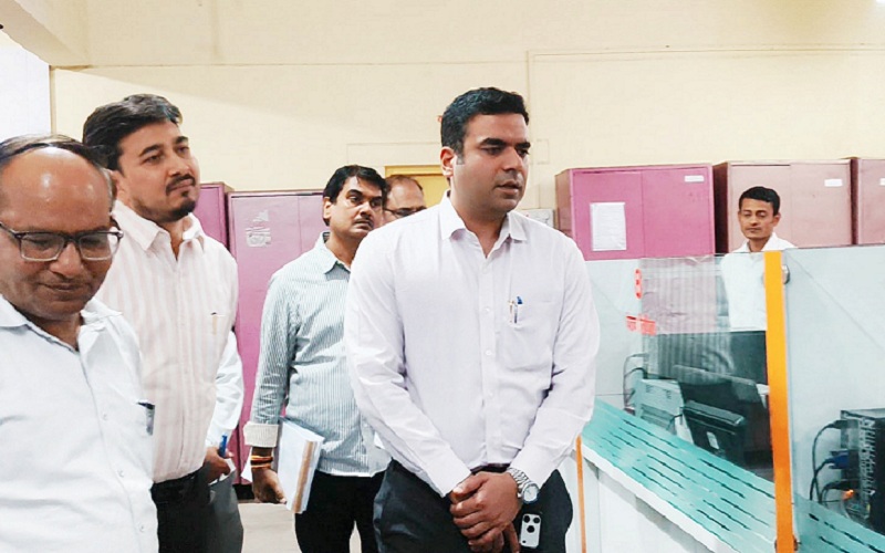 Banda new DM Amit Aseri took charge