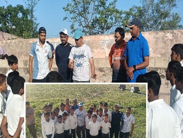 बांदा: पूर्व रणजी प्लेयर ने खिलाड़ियों को दिए खेल के टिप्स