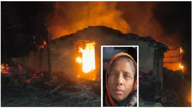 दर्दनाक: बांदा में आग में जलकर पत्नी की मौत-पति गंभीर, बिजली तार बना काल