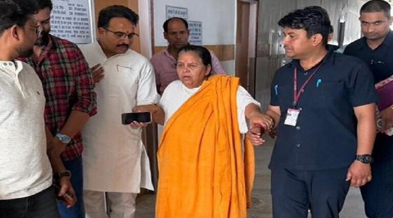 Former CM Uma Bharti's health deteriorated while returning from Vrindavan