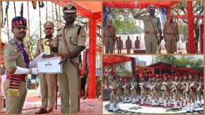 Passing out parade of trainee constables in Banda