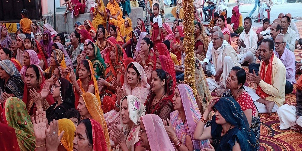 Shrimad Bhagwat Katha started with great pomp in Atarra