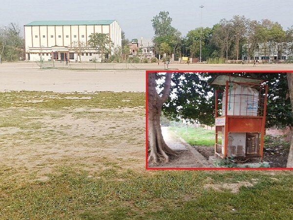 स्टेडियम या सजा घर? बांदा में खिलाड़ियों की प्यास पर भारी लापरवाही