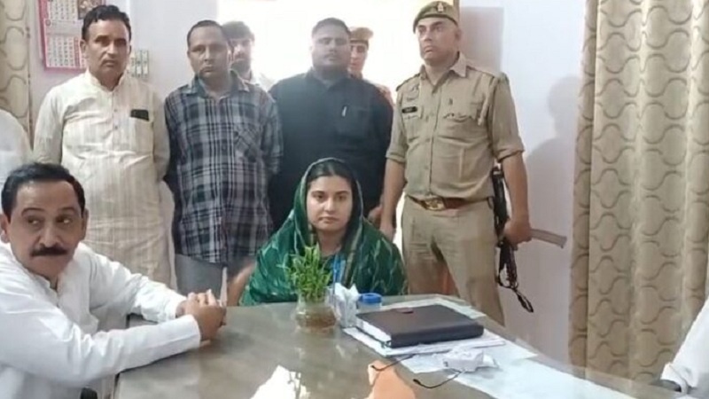 MP Iqra Hasan was detained by police in Saharanpur