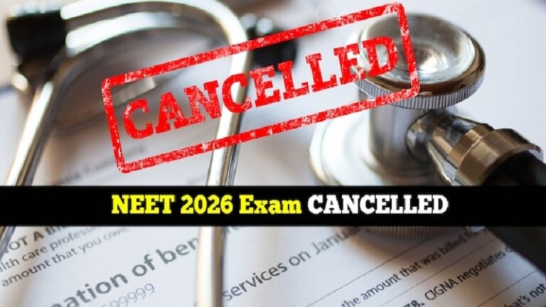 NEET (UG) exam cancelled