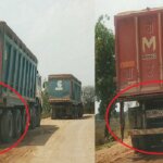 एमपी बॉर्डर से बांदा तक बेखौफ खनन ओवरलोडिंग-बिना नंबर प्लेट दौड़ते सैकड़ों ट्रक-ARTO बोले..