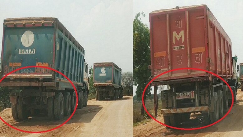 एमपी बॉर्डर से बांदा तक बेखौफ खनन ओवरलोडिंग-बिना नंबर प्लेट दौड़ते सैकड़ों ट्रक-ARTO बोले..