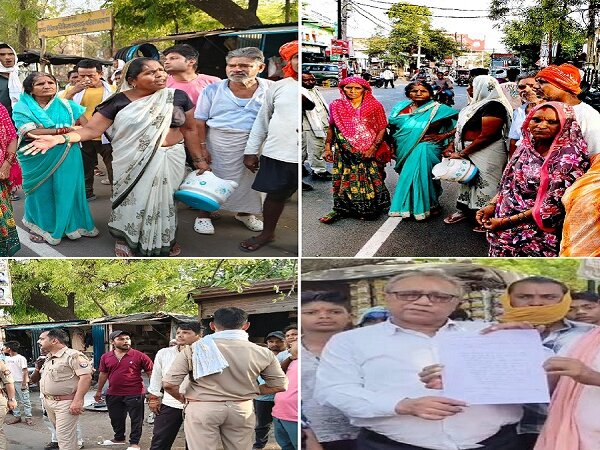 बांदा में पानी के लिए हाहाकार, सड़कों पर उतरे महिलाएं-बच्चे, सड़क जाम-प्रदर्शन