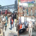 बांदा रेलवे स्टेशन पर पुलिस-RPF ने यात्रियों को दिए सुरक्षा के टिप्स