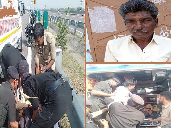 हमीरपुर-बांदा-जालौन: फिर बुंदेलखंड एक्सप्रेसवे पर हादसा-मामा की मौत-भांजा गंभीर