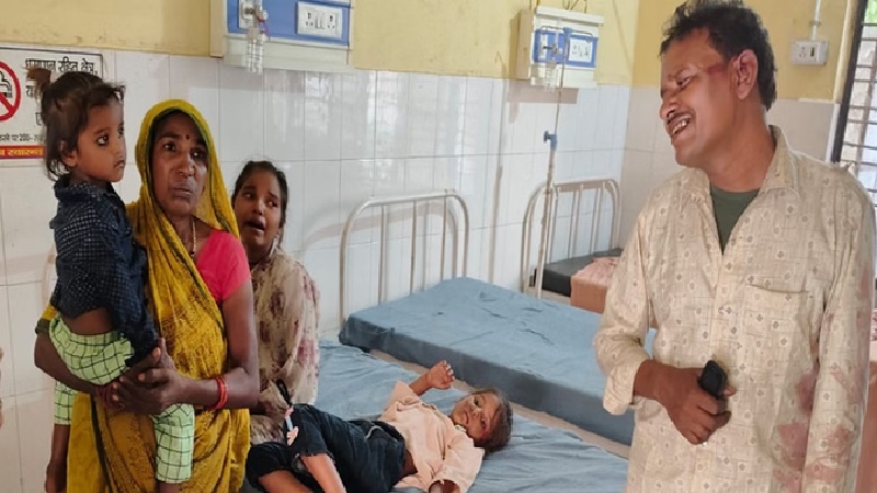 in Banda Tragic accident mother and son died