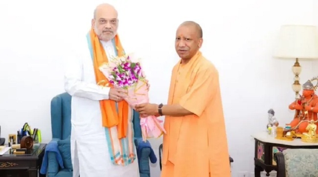 Yogi and-Shah meet in Delhi 
