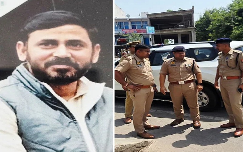 realestate businessman murder in broad daylight in Lucknow