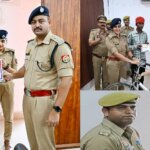 बांदा SP पलाश बंसल ने बढ़ाया हौंसला-3 पुलिस कर्मियों को शाबाशी, चौकीदार को साइकिल
