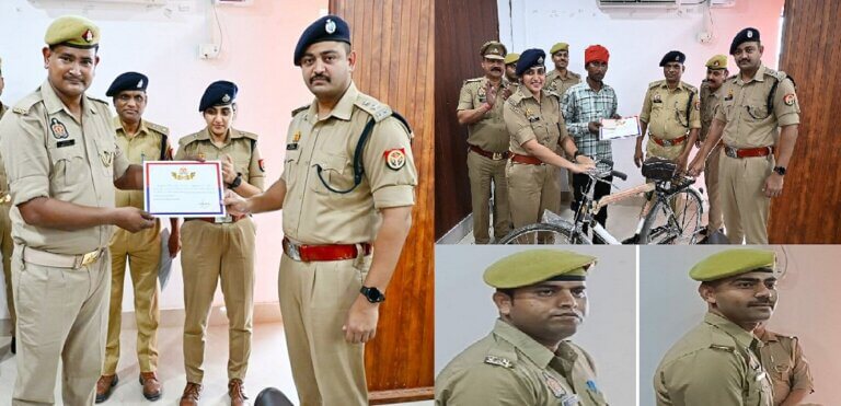 Banda SP Palash Bansal praised these 3 police personnel