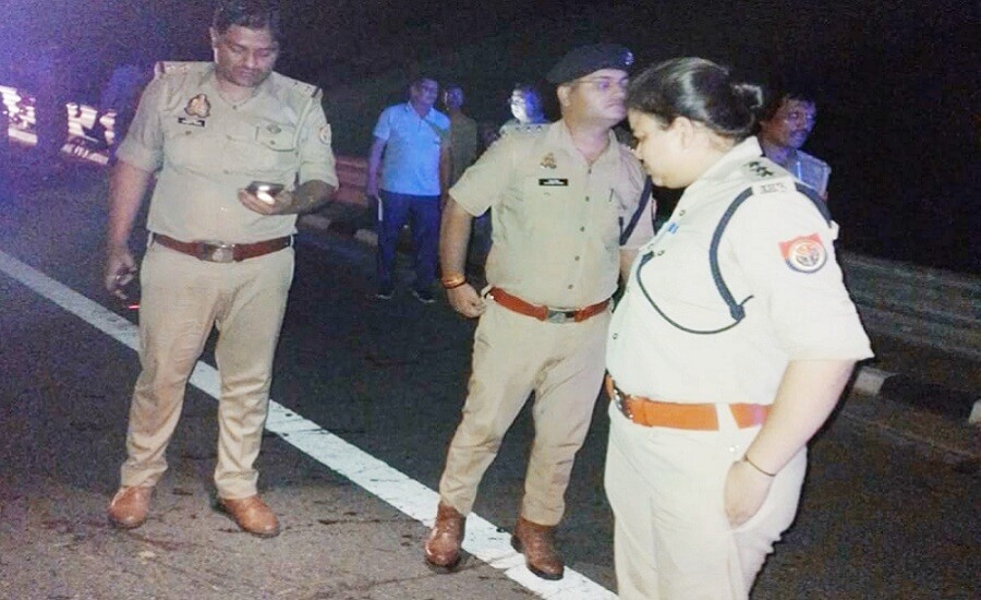 three friends died in horrific accident on BundelkhandExpressway