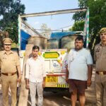 बांदा: ड्रमों में डीजल भरकर एमपी बार्डर ले जा रहे दो को पुलिस ने पकड़ा
