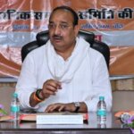 बांदा पहुंचे प्रभारी मंत्री दिनेश प्रताप सिंह, नेताओं ने किया स्वागत 