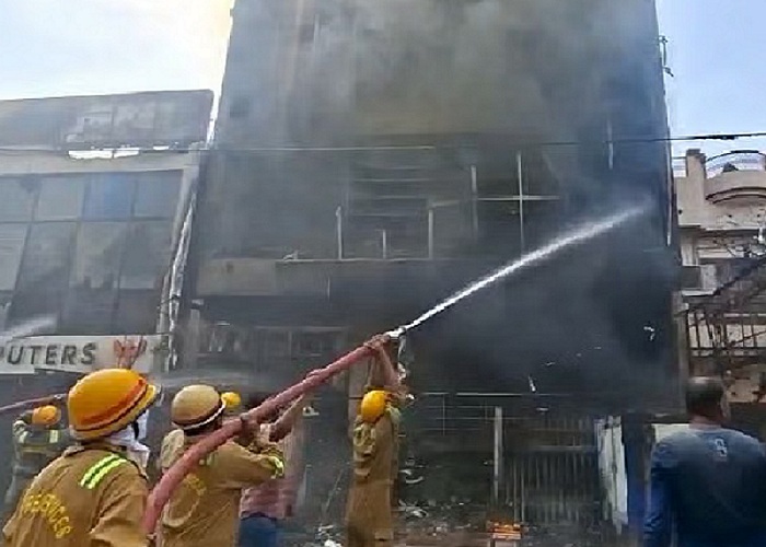 15 children die in fire at coaching centre in Lucknow