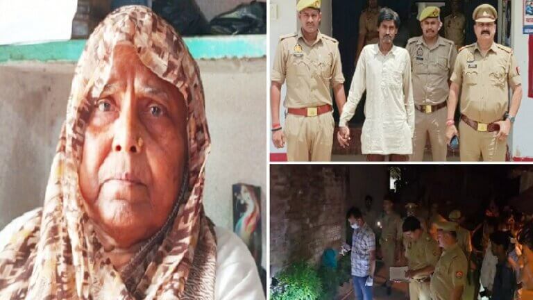 in Banda Son kills mother police arrest him