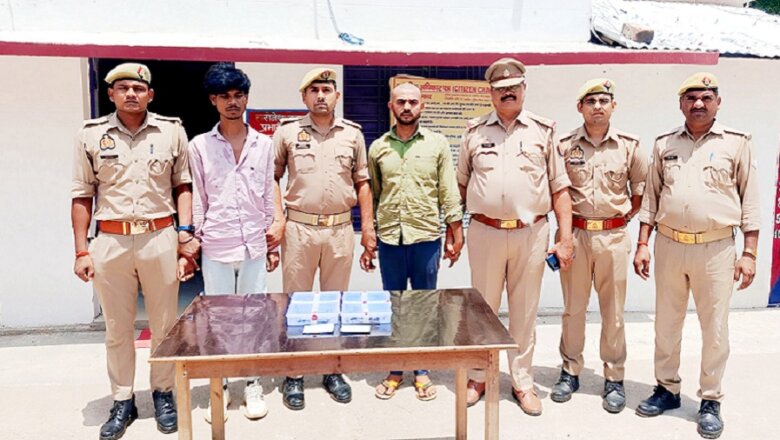 बांदा में बदमाशों से पुलिस की मुठभेड़-दुकानदार को लूटने वाले दो गिरफ्तार-एक फरार