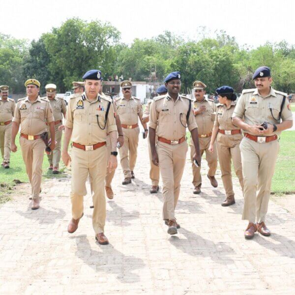 बांदा में पुलिस अलर्ट, CM Yogi के दौरे से पहले सुरक्षा जांचने पहुंचे ADG