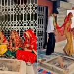 अनोखा प्यार: अमरोहा में 3 बहनों ने एक ही युवक से की शादी, वीडियो..