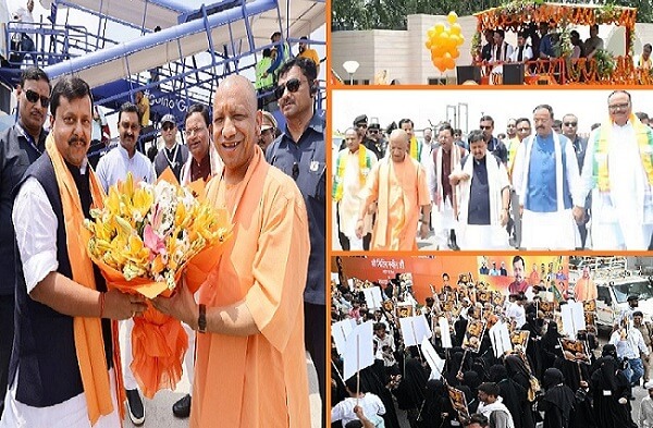 लखनऊ में BJP अध्यक्ष नितिन नबीन, CMYogi ने किया स्वागत