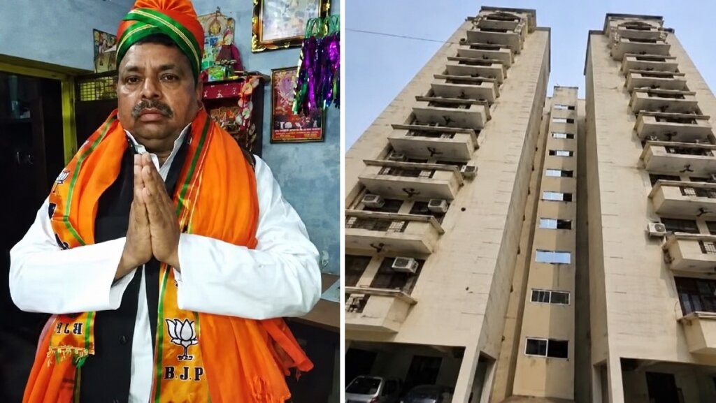 पूर्व मंत्री नानकदीन और विधायक निवास।
