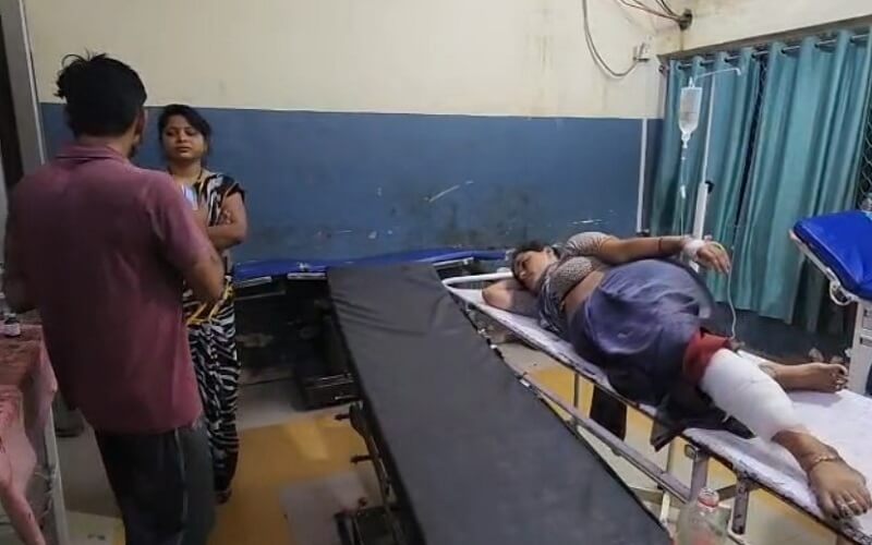 बांदा में महिला को गोली मारी